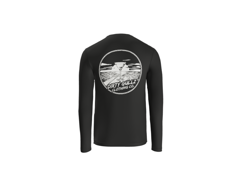 Boat Drinks UV Long Sleeve Tee for Men | Coastal Lifestyle Shirt