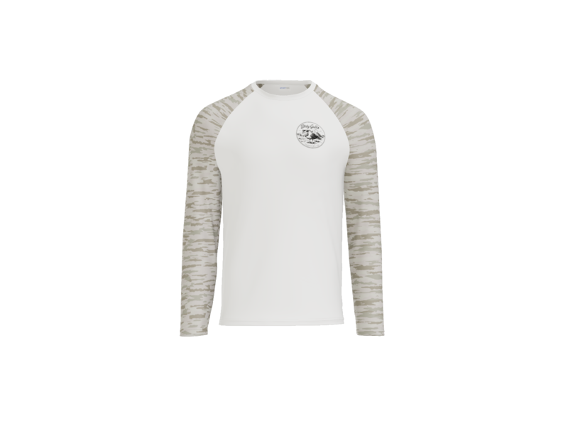 Fish At Dawn Camo UPF Long Sleeve For Men