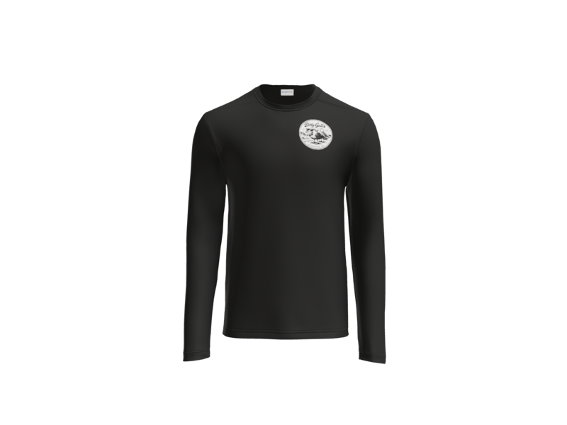 Fish At Dawn UV Long Sleeve Tee For Men