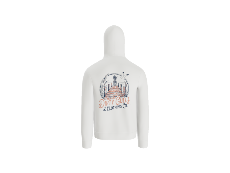 Pineapple Dock Lightweight Hoodies For Women