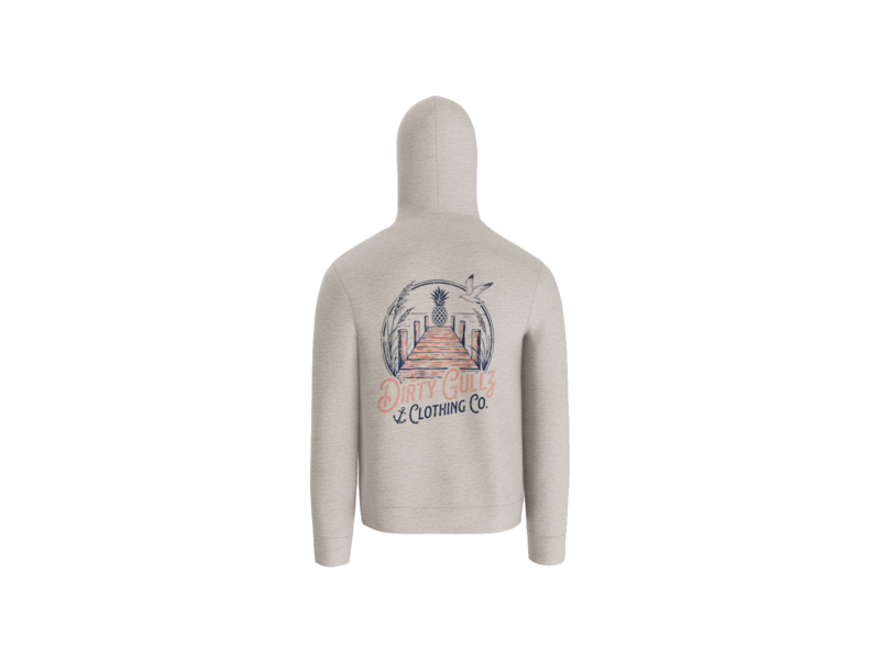 Pineapple Dock Lightweight Hoodies For Women