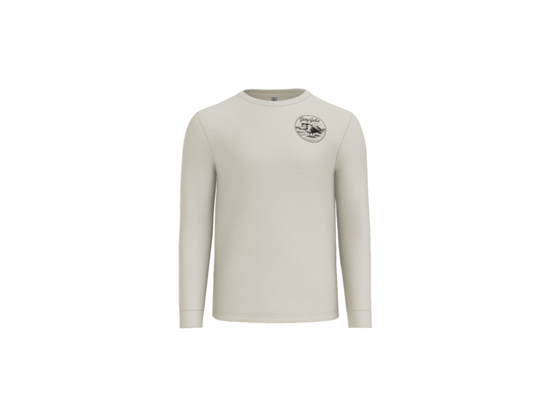 Boat Drinks CVC Long Sleeve Tee For Men