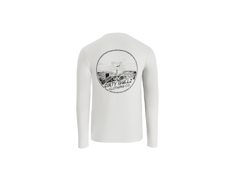 Boat Drinks UV Long Sleeve Tee For Men