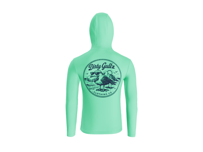 Dirty Gullz UV Hooded Long Sleeve for Women