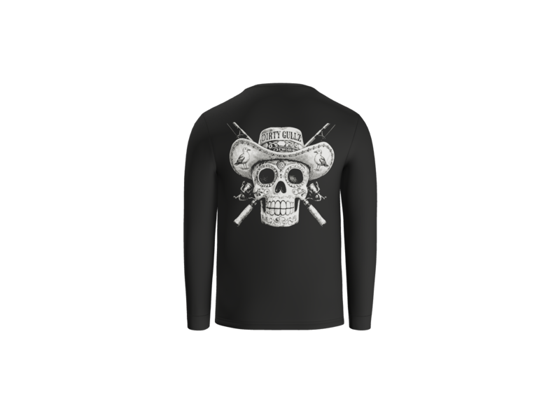 Fish At Dawn Long Sleeve Tee For Men
