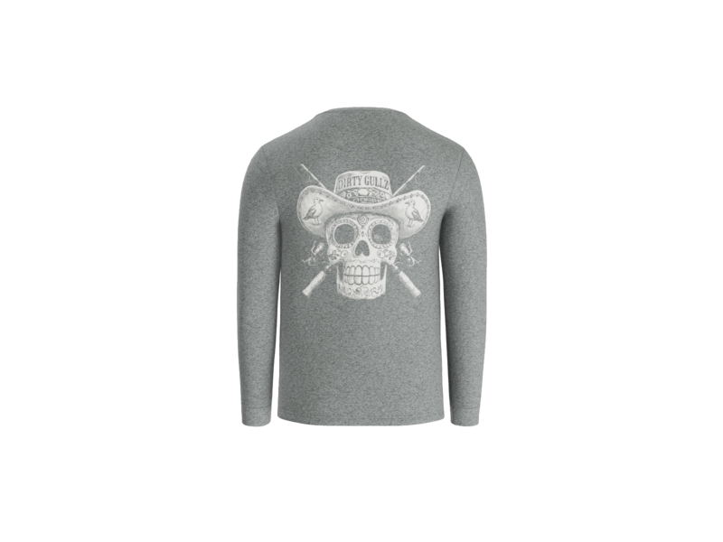 Fish At Dawn Long Sleeve Tee For Men