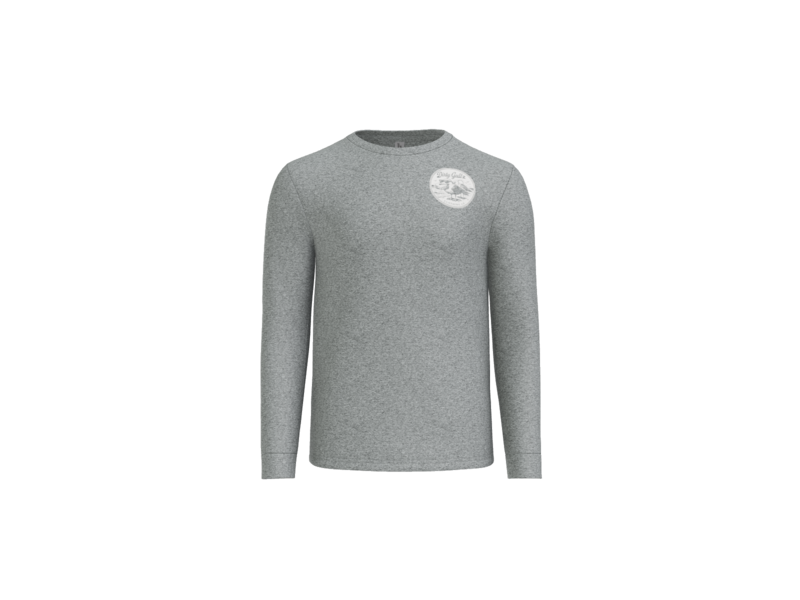 Fish At Dawn Long Sleeve Tee For Men