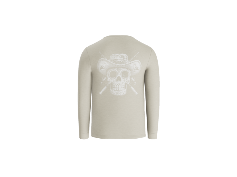 Fish At Dawn Long Sleeve Tee For Men
