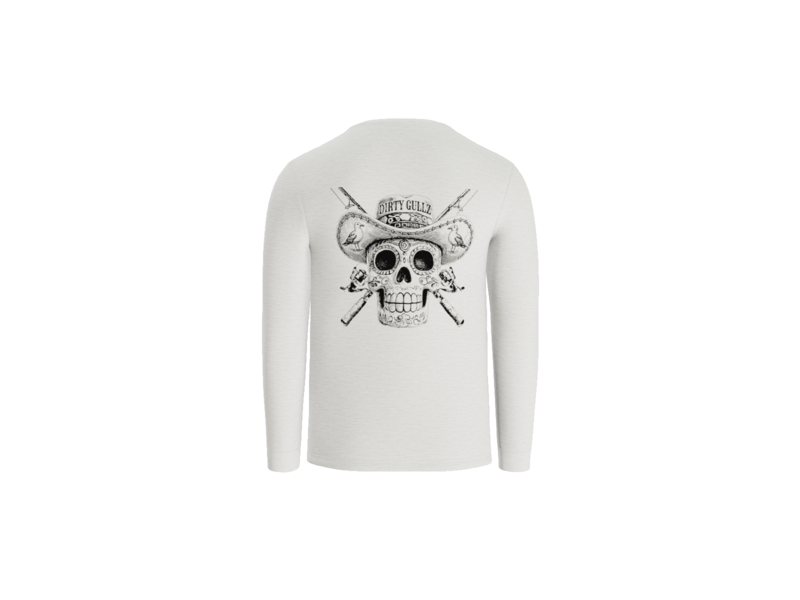 Fish At Dawn Long Sleeve Tee For Men
