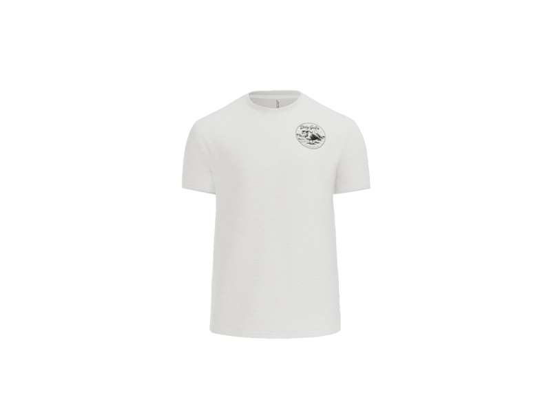 Fish At Dawn Adult CVC Tee For Men