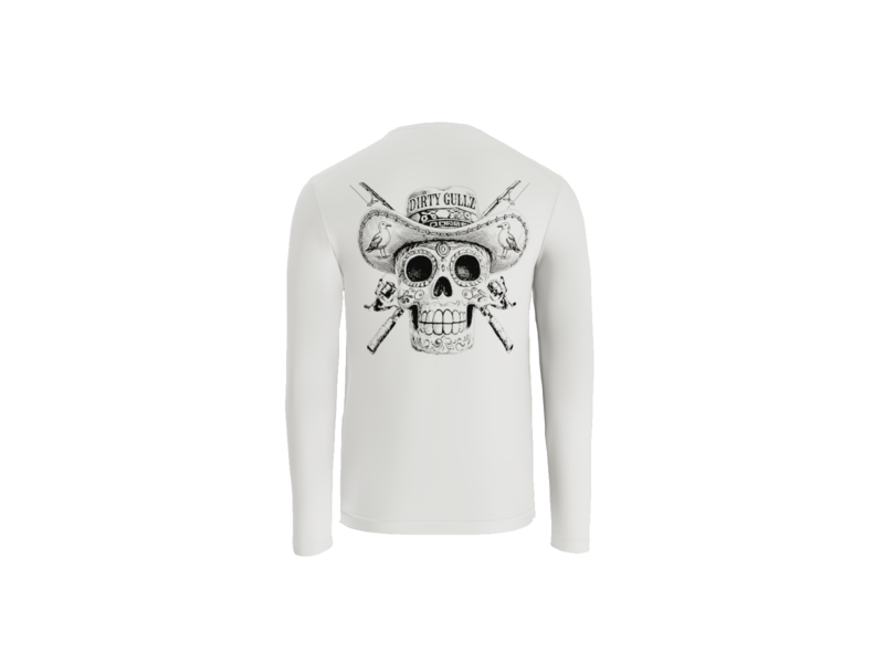 Fish At Dawn UV Long Sleeve Tee For Men