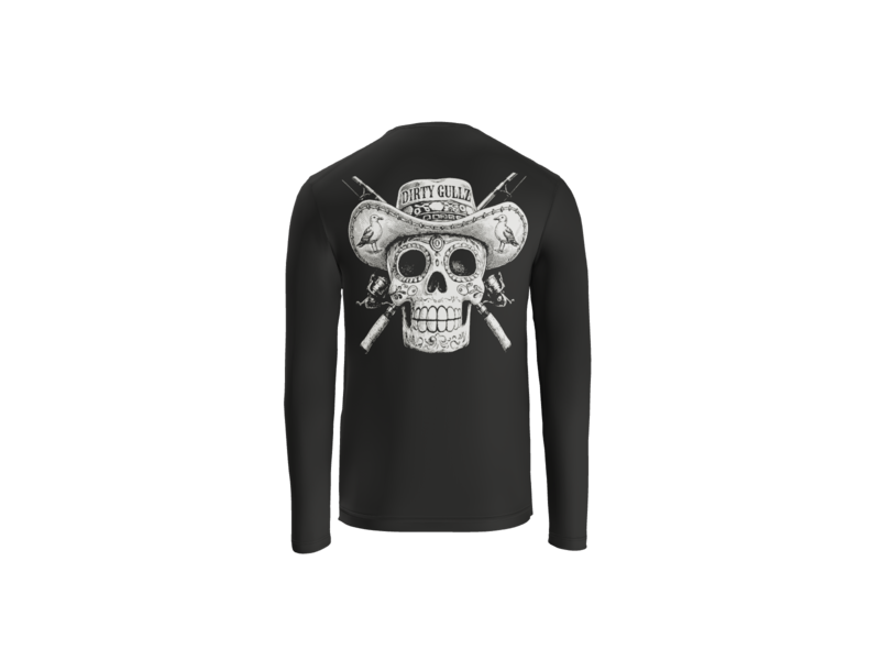 Fish At Dawn UV Long Sleeve Tee For Men