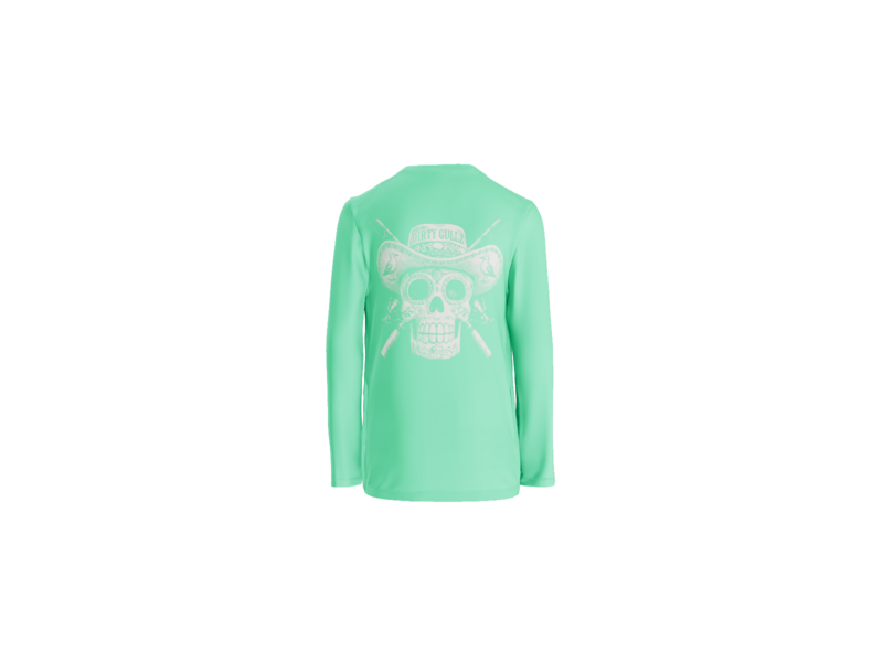Fish At Dawn Youth UV Long Sleeve