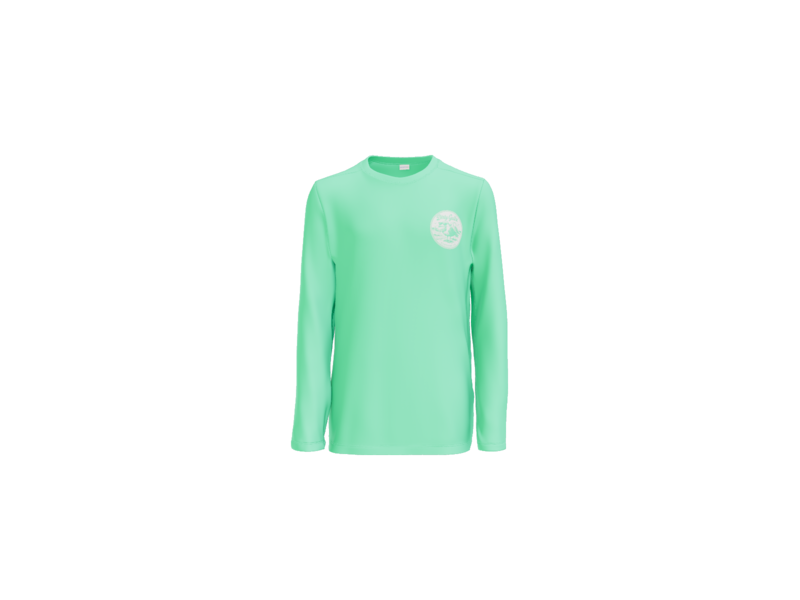 Fish At Dawn Youth UV Long Sleeve