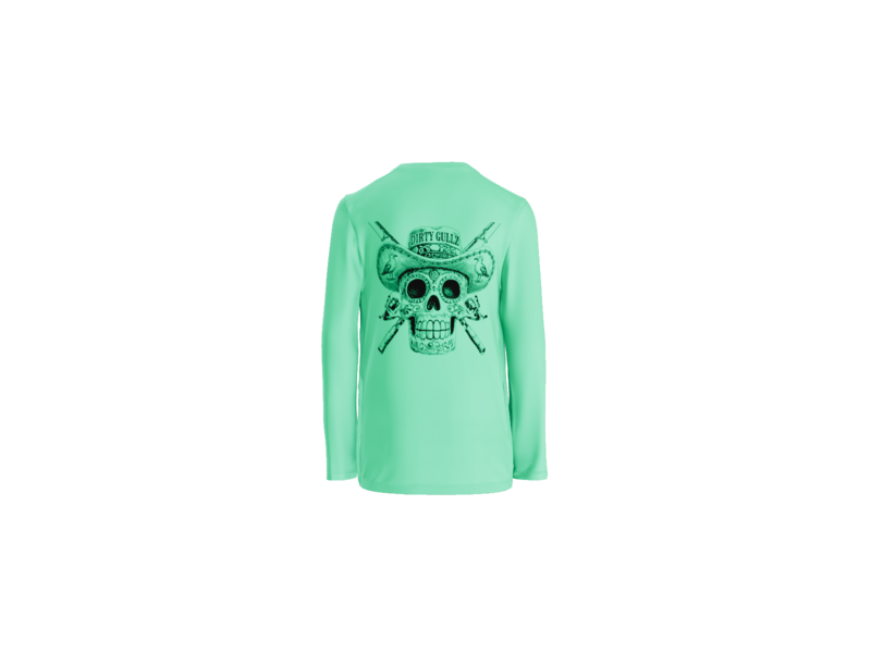 Fish At Dawn Youth UV Long Sleeve