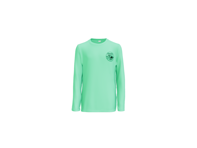 Fish At Dawn Youth UV Long Sleeve