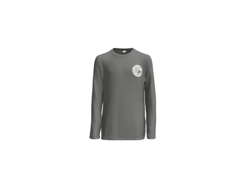 Fish At Dawn Youth UV Long Sleeve