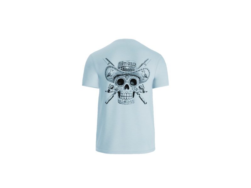 Fish At Dawn Adult CVC Tee For Men