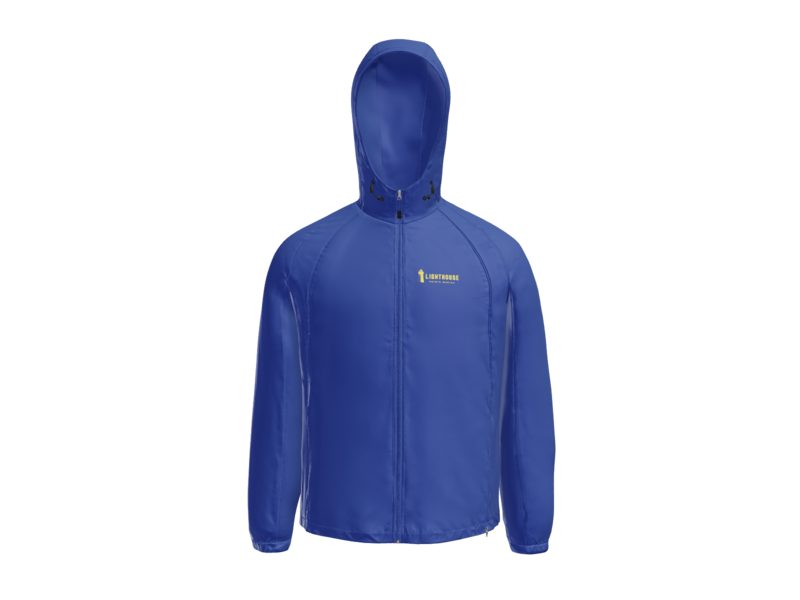 Lighthouse Pointe Marina Hooded Raglan Jacket