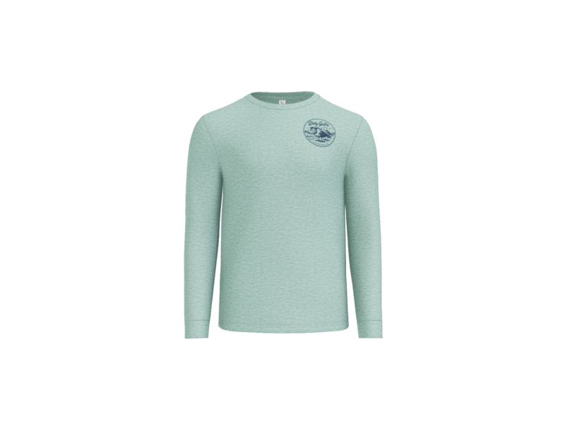 Pineapple Dock Long Sleeve Tee For Women