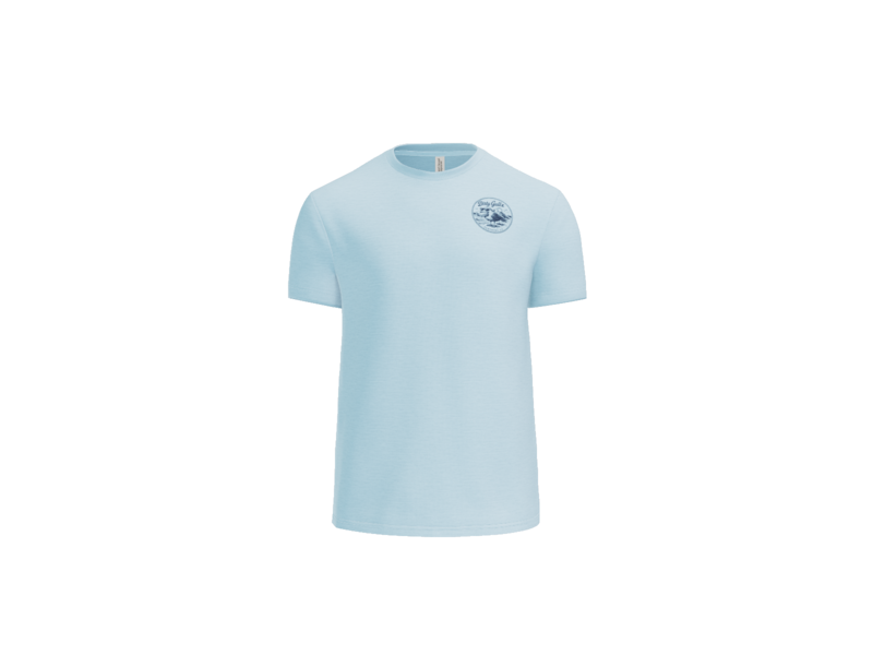 Pineapple Dock Adult CVC Tee For Men