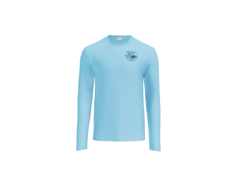 Pineapple Dock UV Long Sleeve Tee For Men